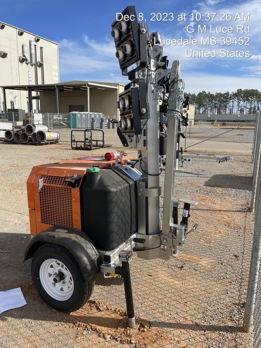 2023 Wanco WLTT-4MM4K Diesel, Deep Sea Controller, Shore Power Plug, Auto Start, (4) 350W LED Floodlights, 4kW Generator, 60 Gal Fuel Tank, 2" Ball, T3