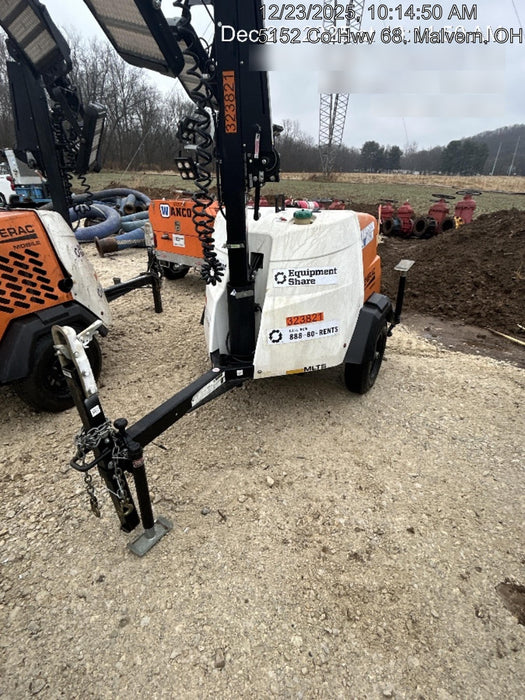 2023 Generac MLT2 Diesel, Flex Switch 120V Input, Powerzone Controller, (4) 320W LED Lights, 4kW Generator, 39.9 Gal Fuel Tank, 2" Ball, T3