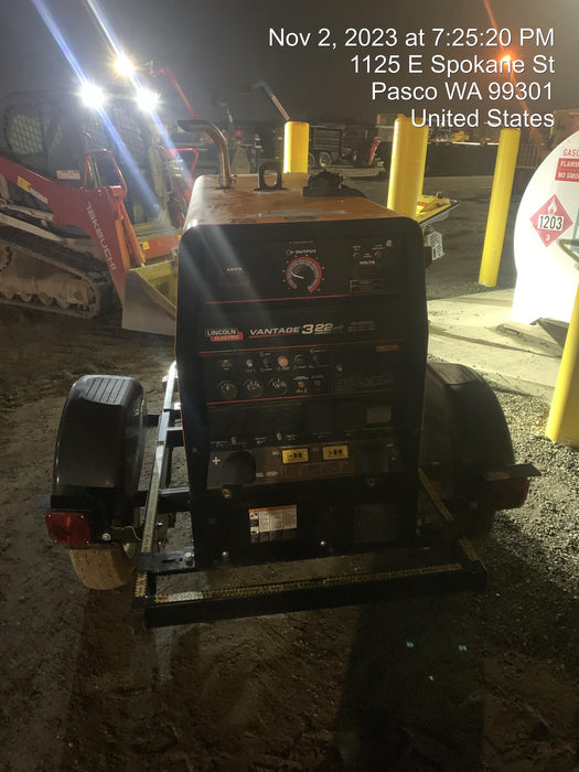 2021 Lincoln Electric Vantage 322 VANTAGE 322 READY-PAK 3