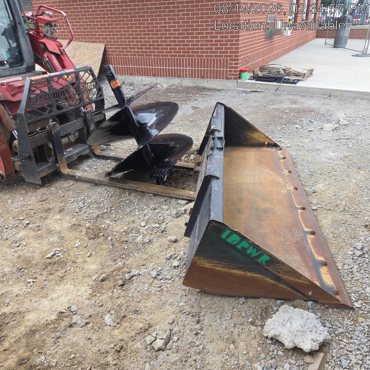 2025 PALADIN 104102 - Paladin 36" Dirt Auger Bit