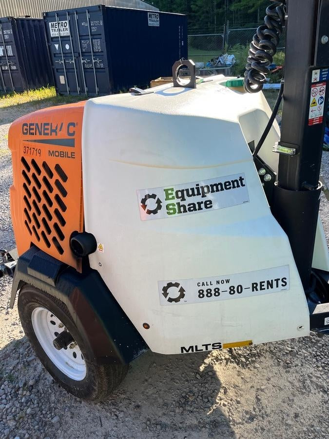 2023 Generac MLT2 Diesel, Flex Switch 120V Input, Powerzone Controller, 
(4) 320W LED Lights, 4kW Generator, 39.9 Gal Fuel Tank, 2" Ball, T3