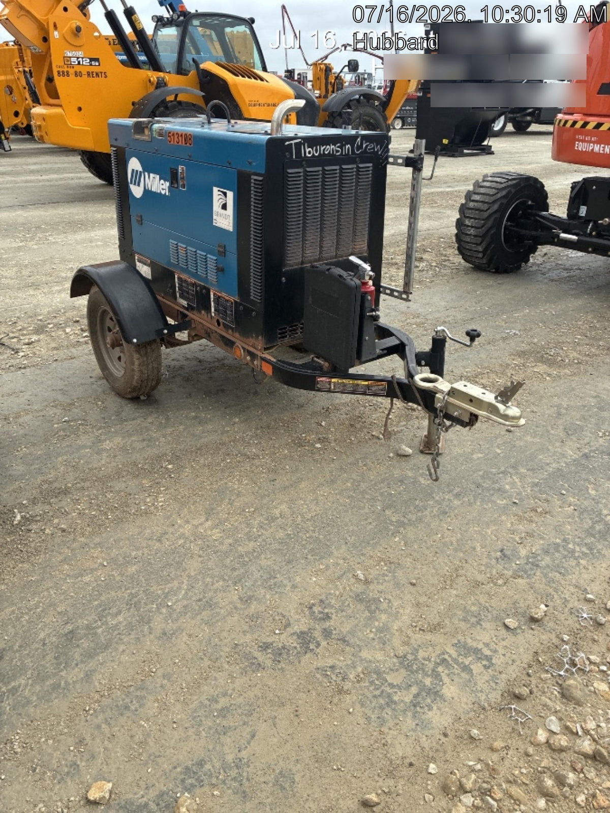 2025 MILLER ELECTRIC BIG BLUE 400