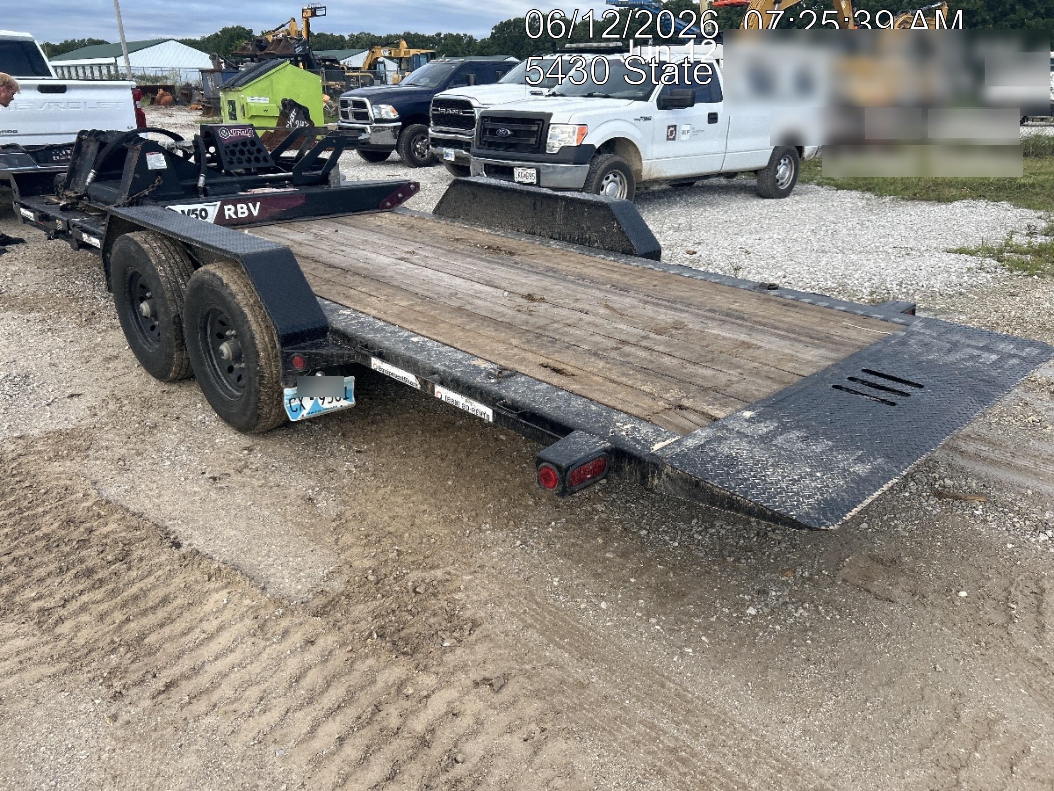 2024 LOADTRAIL Tilt-Deck Rental Trailer