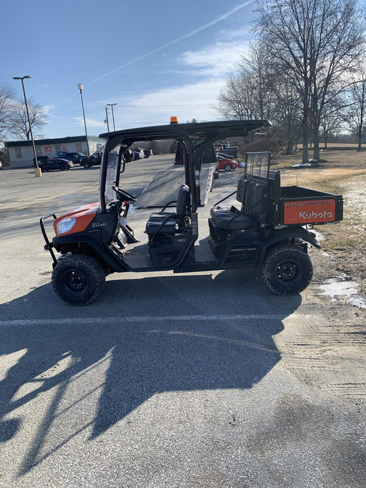 2022 Kubota RTV-X1140W-H Plastic Canopy, Windshield Acrylic Clear, LED Strobe Light, Wire Harness Kit, Back up Alarm
