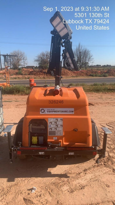 2023 Generac MLT2 Diesel, Flex Switch 120V Input, Powerzone Controller, (4) 320W LED Lights, 4kW Generator, 39.9 Gal Fuel Tank, 2" Ball, T3