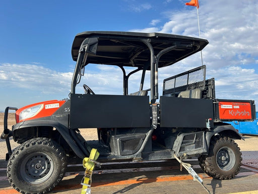 2021 Kubota RTV-X1140W-H Plastic Canopy, Windshield Acrylic Clear, LED Strobe Light, Wire Harness Kit, Back up Alarm