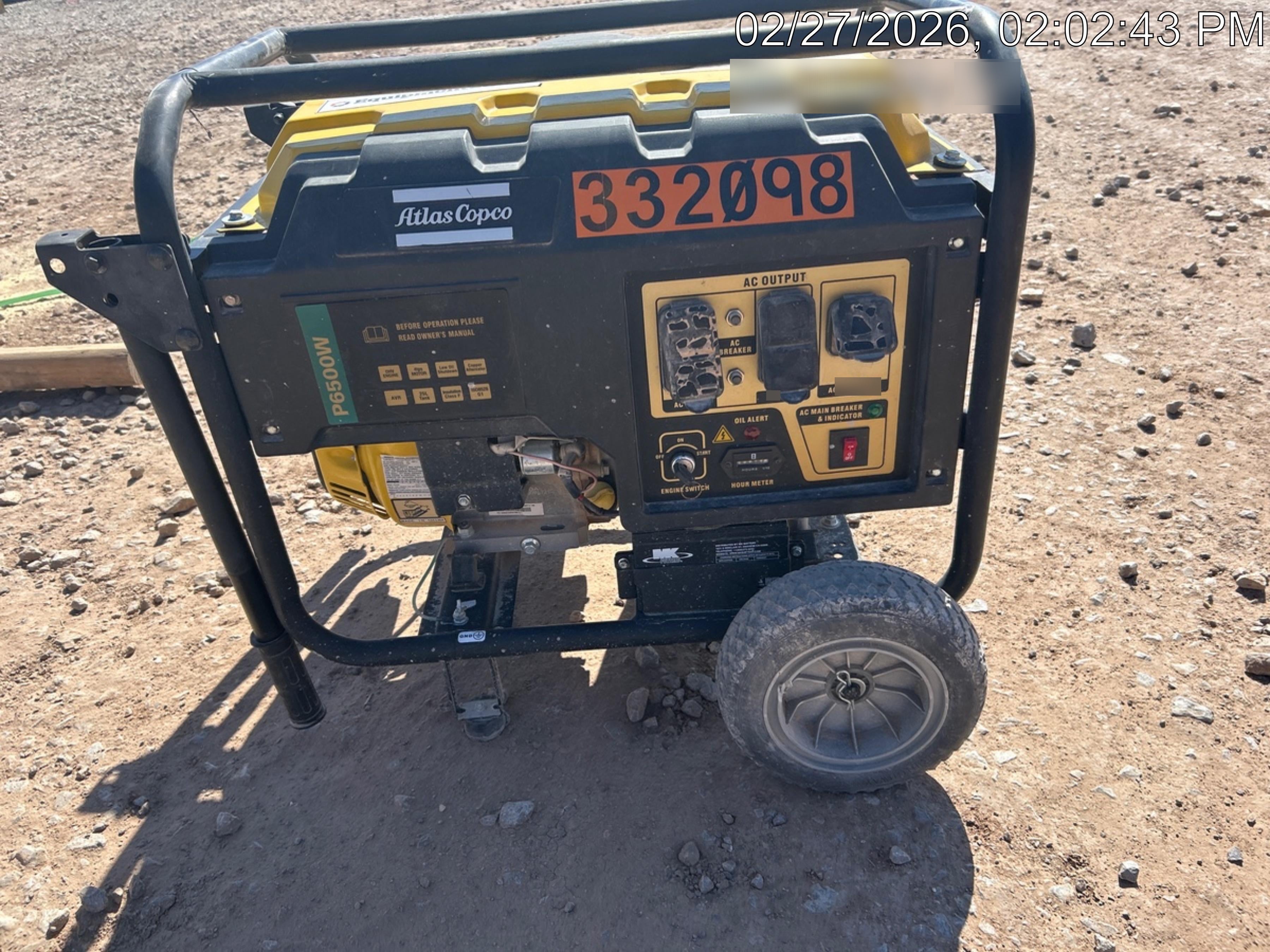 2023 ATLAS COPCO P6500W