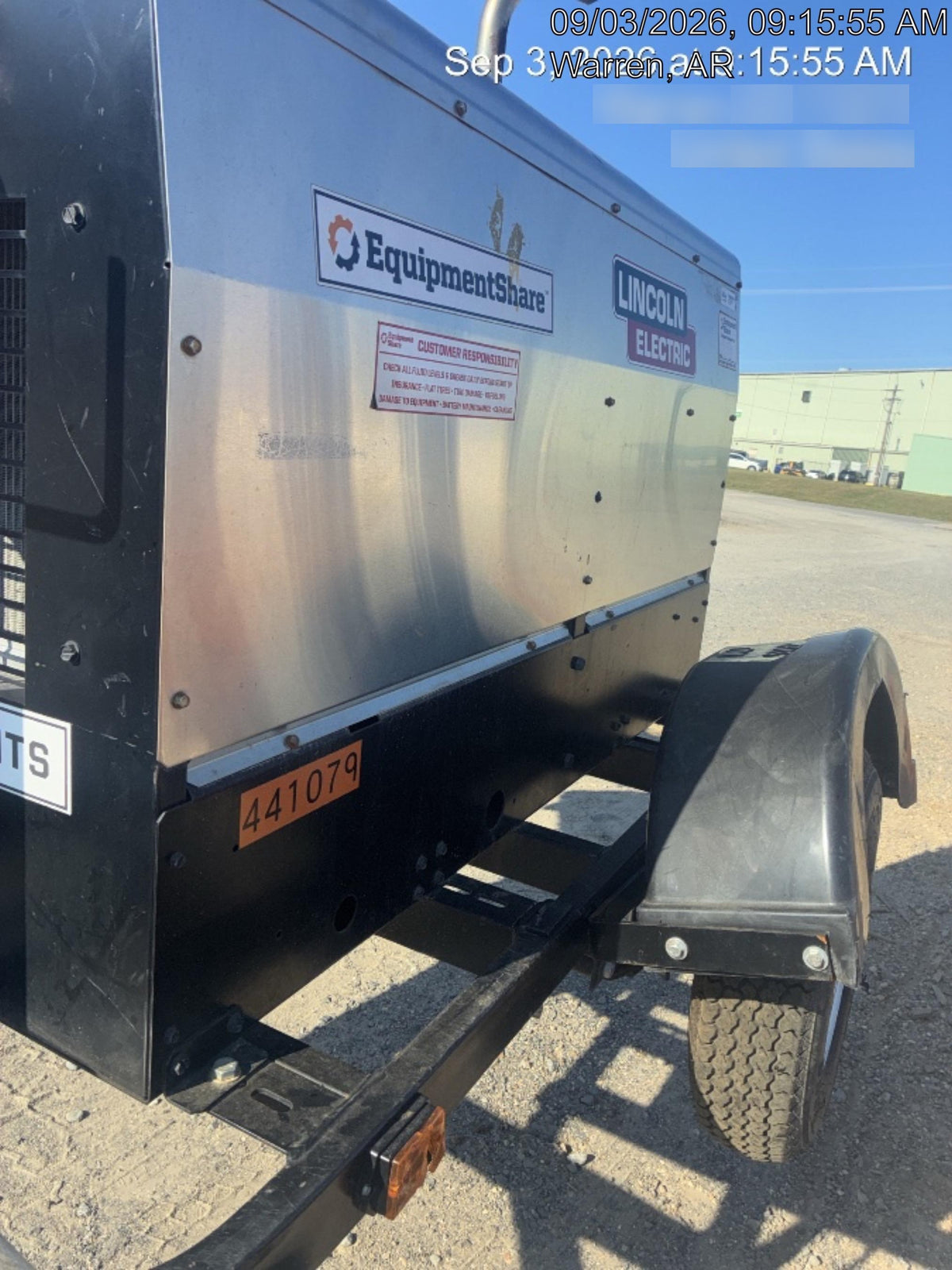 2024 Lincoln Electric LE400 Kubota V1505, Trlr, Cable Rack, Light Kit, ES Decals, T3