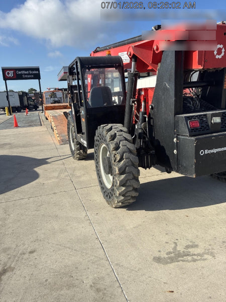 2019 Manitou MTA10055 Canopy, 120 HP, Solid Tires, Work Lights, Lift Hook, Auxiliary Hydraulics, 66" Carriage and 60" Forks