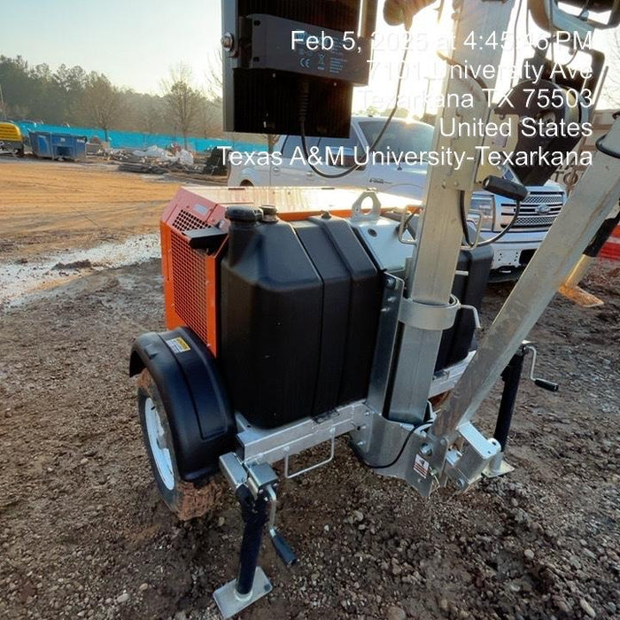 2024 Wanco WLTT-4MM4K Diesel, Deep Sea Controller, Shore Power Plug, Auto Start, (4) 350W LED Floodlights, 4kW Generator, 60 Gal Fuel Tank, 2" Ball, T3