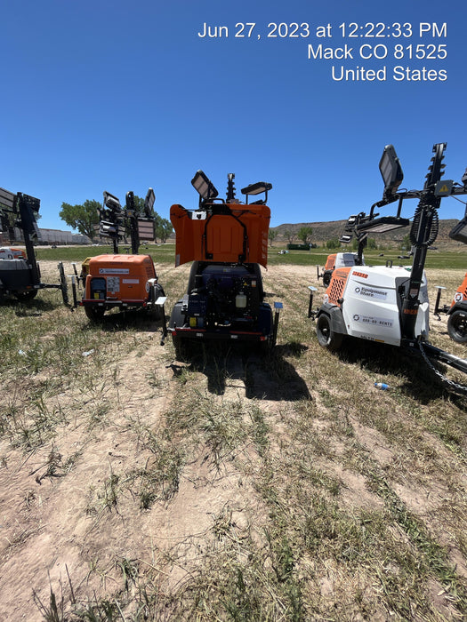 2023 Generac MLT2 Diesel, Flex Switch 120V Input, Powerzone Controller, (4) 320W LED Lights, 4kW Generator, 39.9 Gal Fuel Tank, 2" Ball, T3