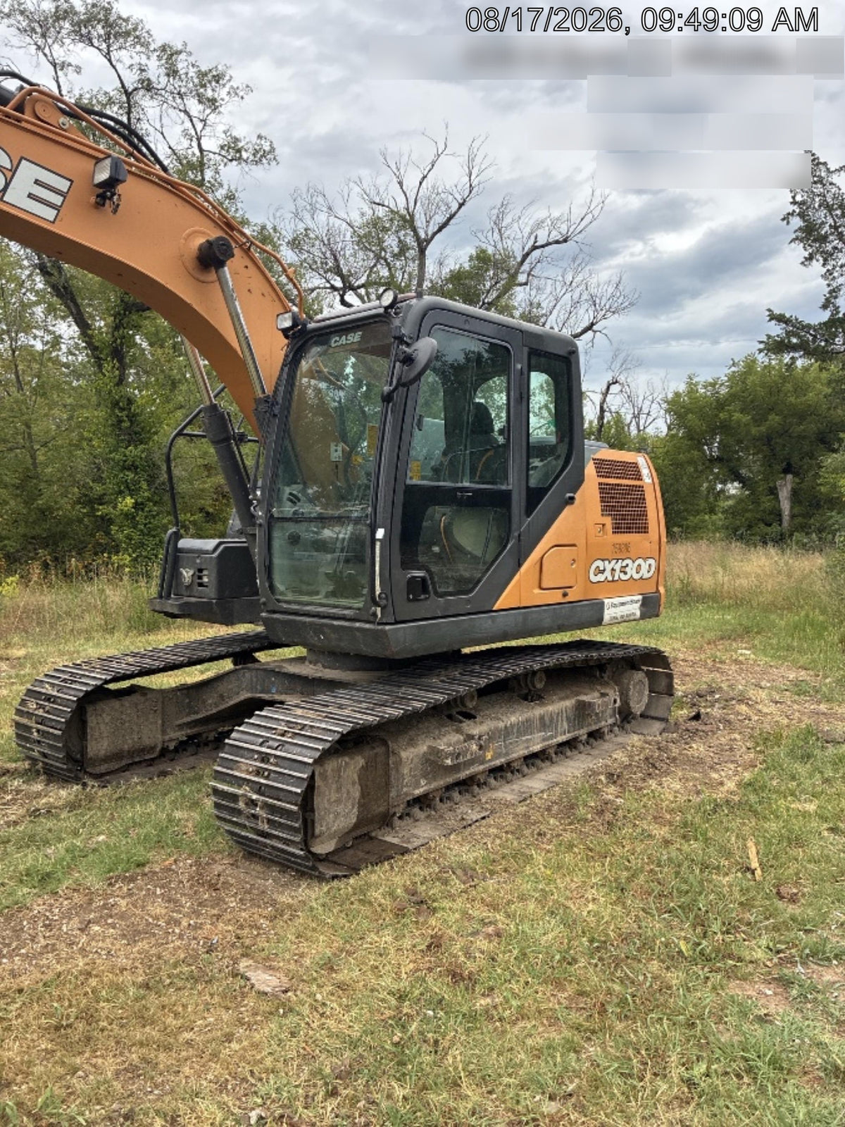 2021 CASE CX130D
