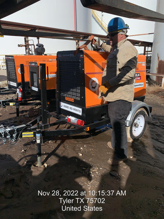 2022 Lincoln Electric Vantage 549X Crosslink Technology, Trailer Mounted, ES Decals, T3