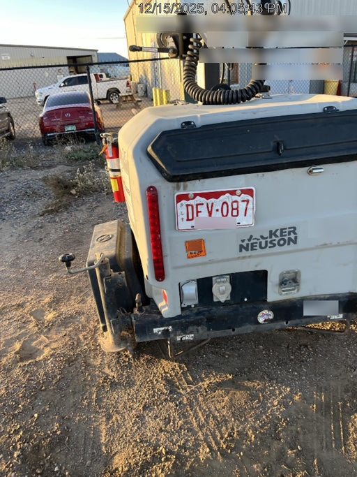 Wacker Neuson LTV6K-MH Wacker Neuson LTV6K Mobile Light Tower w/Fuel Level Sensor Installed