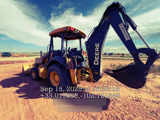 2020 John Deere 310LEP Canopy, 4WD, Standard Stick, Pilot Controls, 2 Way Hydraulics, TAG Manual QC