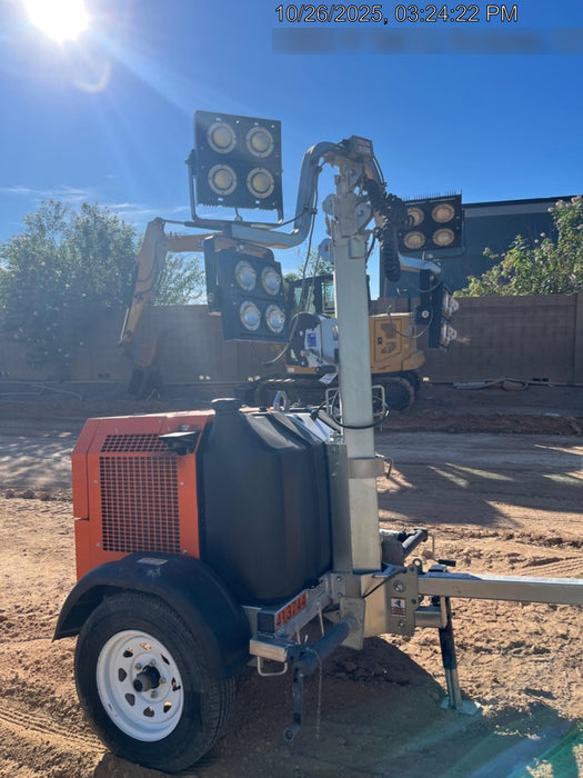 2024 Wanco WLTT-4MM4K Diesel, Deep Sea Controller, Shore Power Plug, Auto Start, (4) 350W LED Floodlights, 4kW Generator, 60 Gal Fuel Tank, 2" Ball, T3