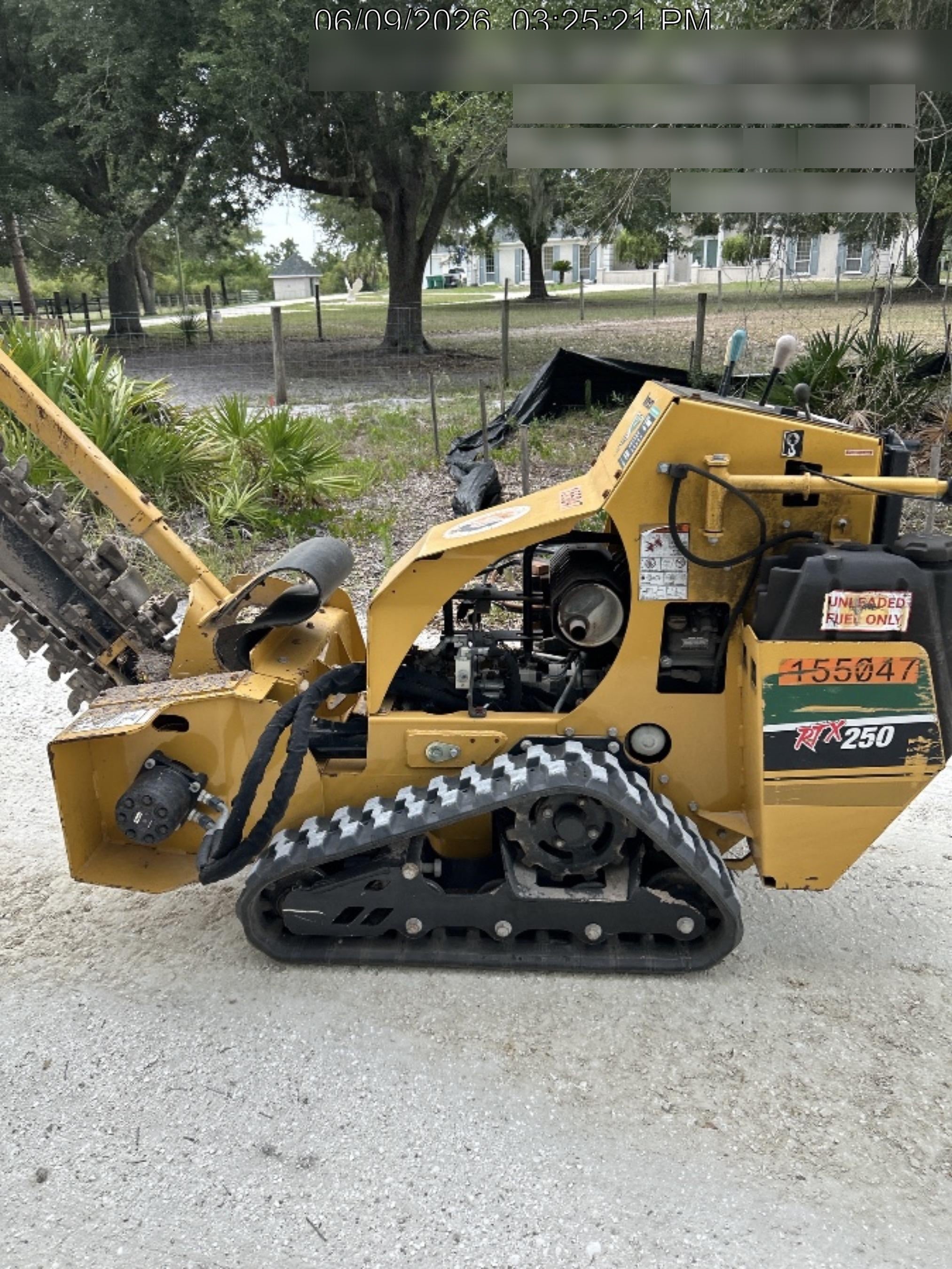 2021 VERMEER RTX250
