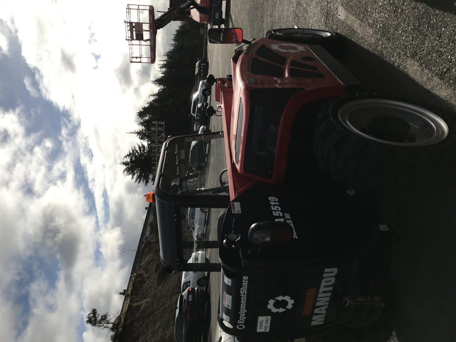 2020 Manitou MTA5519 Canopy, Solid Tires, Work Lights, Beacon, Aux Hydraulics, Back up Alarm, Mirrors, ES Keypad