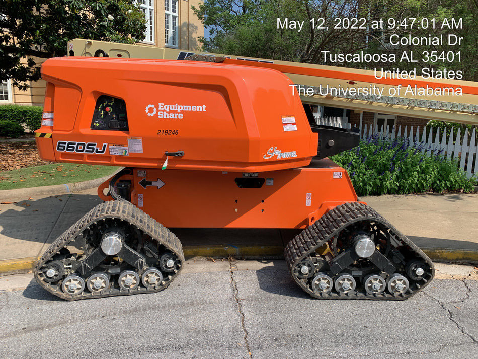 2022 JLG 660SJ Quad Track