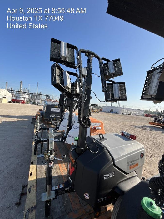 2024 Wacker Neuson LTT4 Diesel, Kohler KDW702, Deep Sea Controller, Auto Start, LED 320W, Bypass Outlet, T3