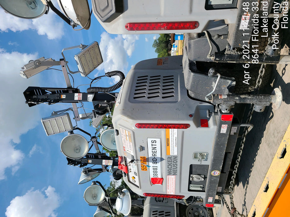 2019 Wacker Neuson LTV6K-LED Standard LED Towable Light Tower w/None