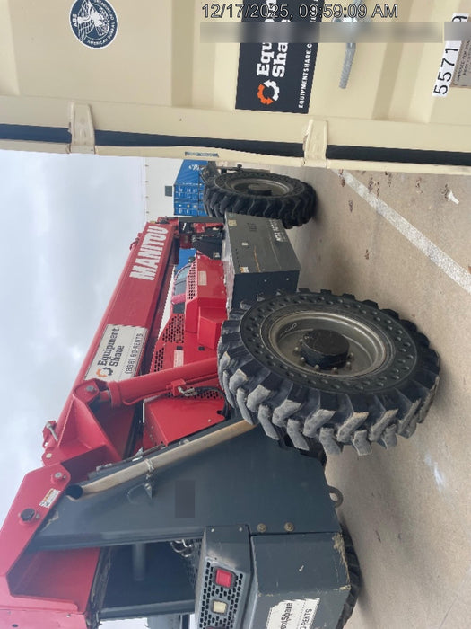 2018 Manitou MTA10055 Manitou MTA10055 - Canopy, Worklights, Beacon, 66" Carriage, 60" Forks, Solid Tires, Aux Hydraulics