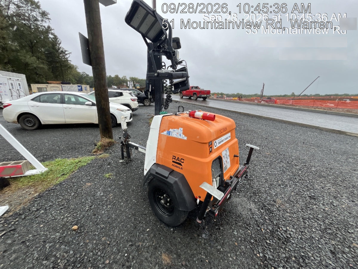 2023 Generac MLT2 Diesel, Flex Switch 120V Input, Powerzone Controller, (4) 320W LED Lights, 4kW Generator, 39.9 Gal Fuel Tank, 2" Ball, T3