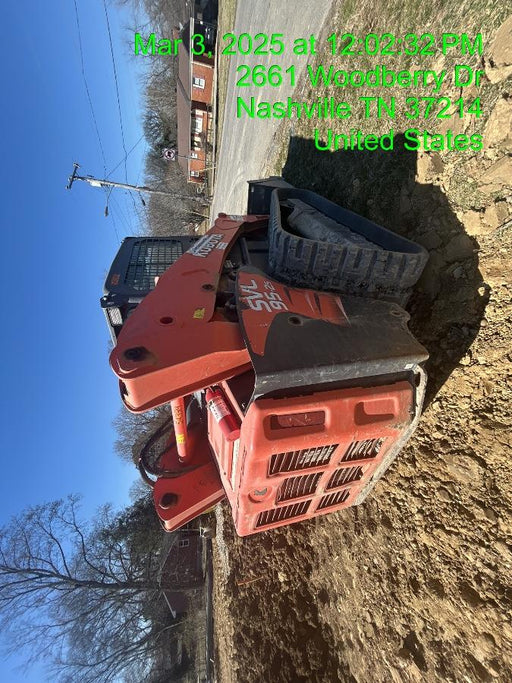 2019 Kubota SVL95-2S Cab/Heat/Air, Standard Tracks, Standard Flow w/Manual QC, 80" HD Tooth Bucket