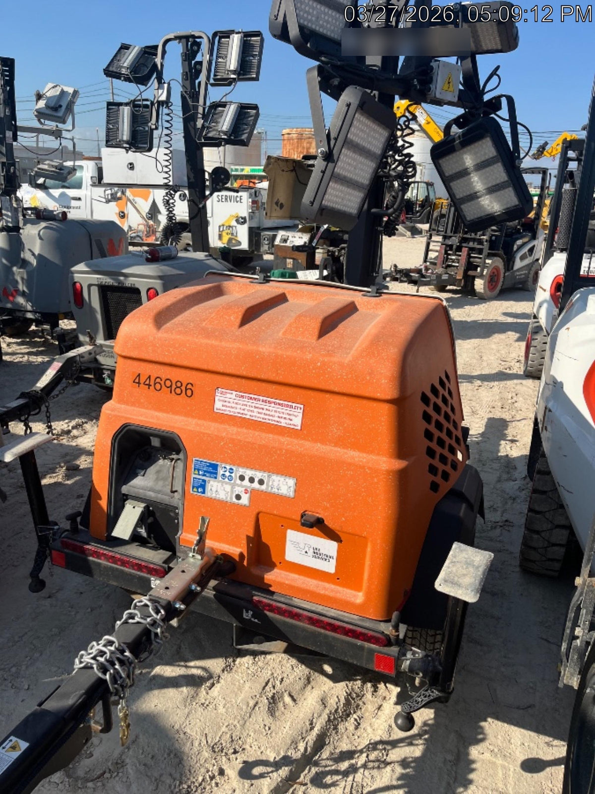 2024 Generac MLTS-4 2.4kW, Mitsu Eng, Analog, LED, Diesel.