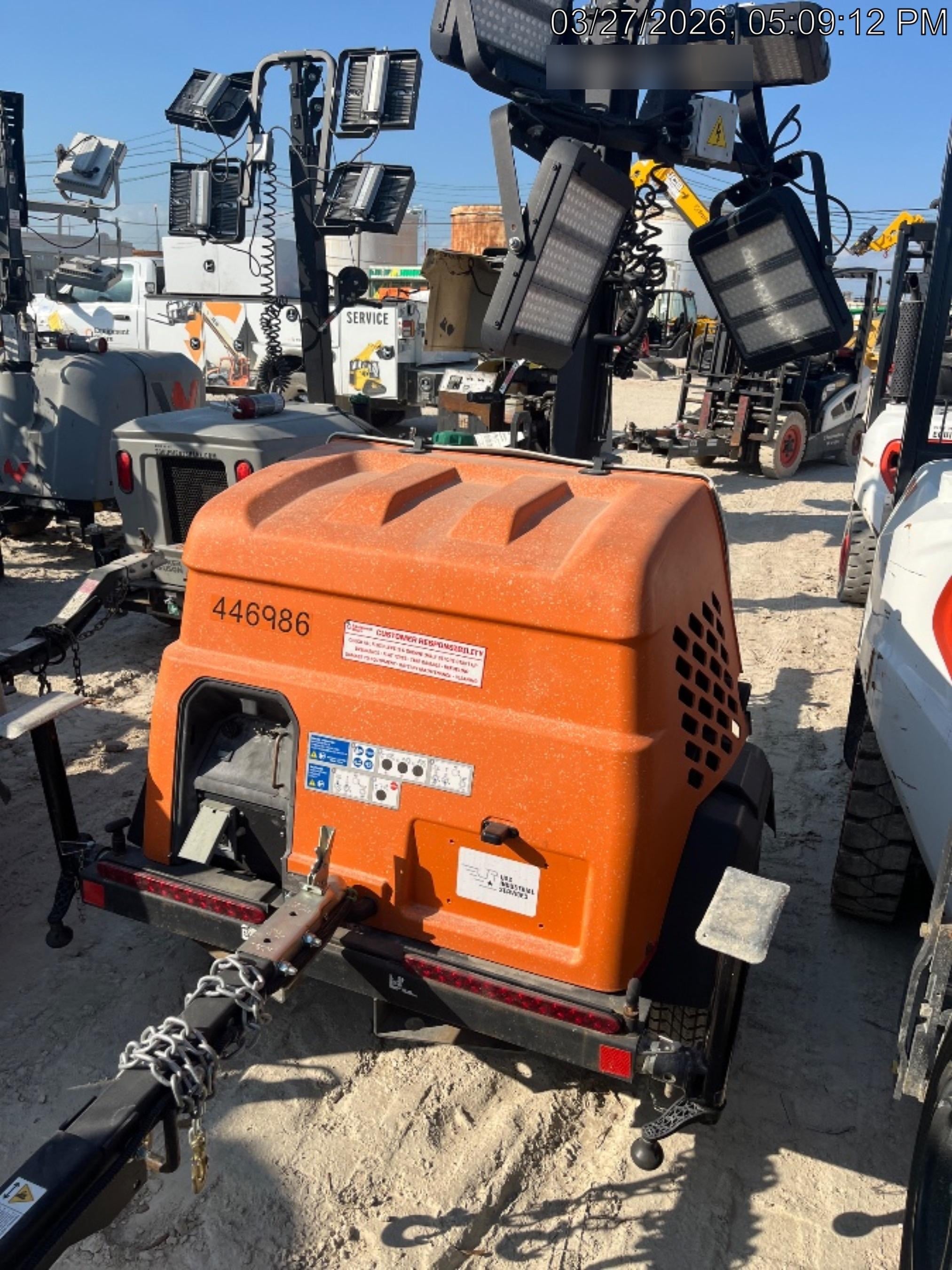 2024 Generac MLTS-4 2.4kW, Mitsu Eng, Analog, LED, Diesel.