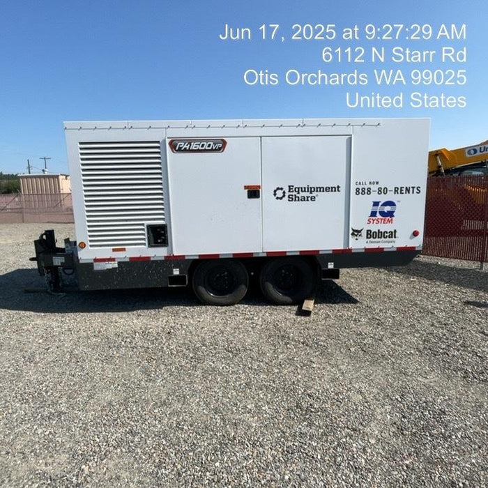 2025 BOBCAT PA1600VPWCU-T4F