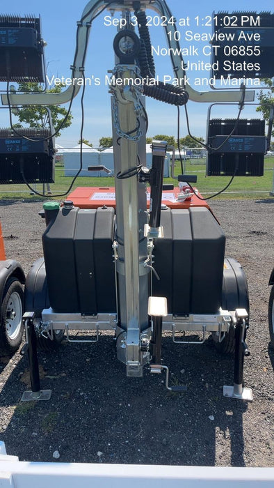 2024 Wanco WLTT-4MM4K Diesel, Deep Sea Controller, Shore Power Plug, Auto Start, (4) 350W LED Floodlights, 4kW Generator, 60 Gal Fuel Tank, 2" Ball, T3