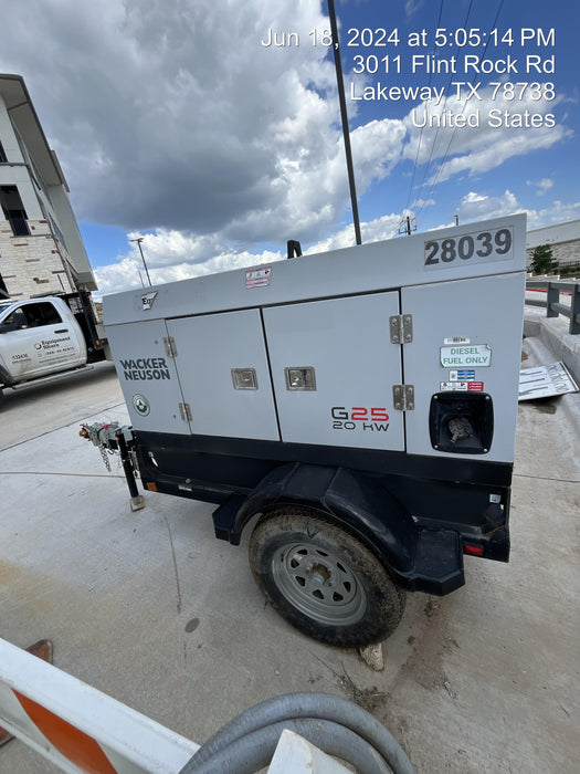 2019 WACKER NEUSON G25