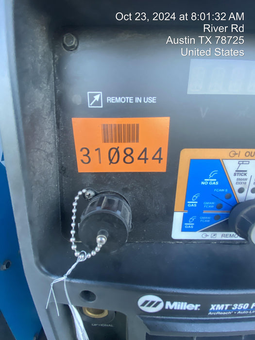 2023 MILLER ELECTRIC XMT 350