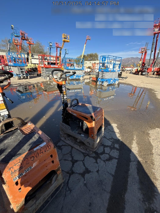 2023 Multiquip MV308GH Honda GX270, 18" Plate, Tachometer