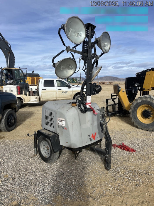 2018 Wacker Neuson LTV6L-MH Wacker Neuson LTV6L Mobile Light Tower w/Fuel Level Sensor Installed