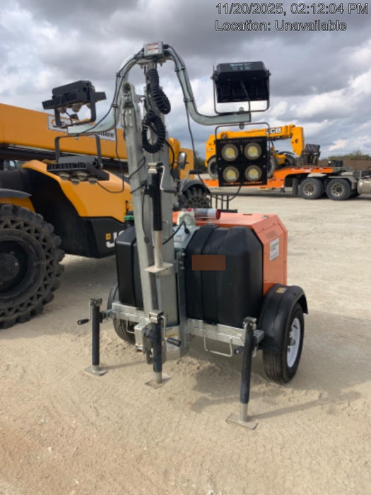 2024 Wanco WLTT-4MM4K Diesel, Deep Sea Controller, Shore Power Plug, Auto Start, (4) 350W LED Floodlights, 4kW Generator, 60 Gal Fuel Tank, 2" Ball, T3