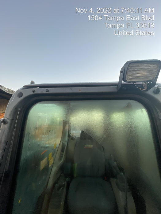 2015 Case CX80C CLOSED CAB, A/C, RUBBER TRACKS PADS, 7'-2" ARM