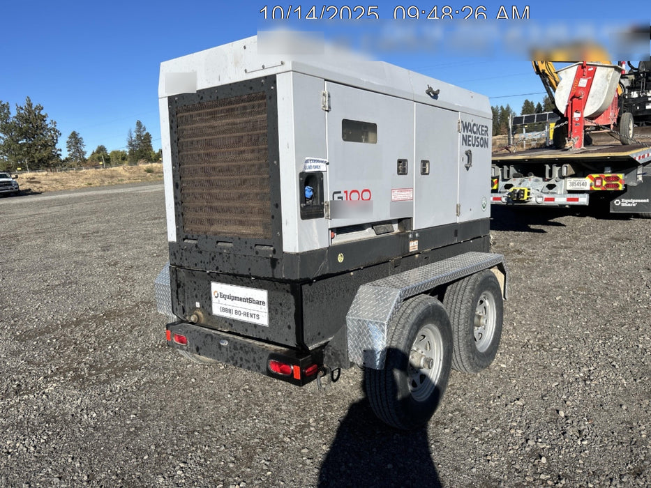 2019 WACKER NEUSON G100