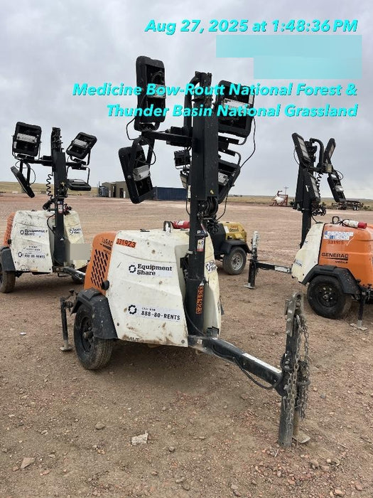 2023 Generac MLT2 Diesel, Flex Switch 120V Input, Powerzone Controller, (4) 320W LED Lights, 4kW Generator, 39.9 Gal Fuel Tank, 2" Ball, T3