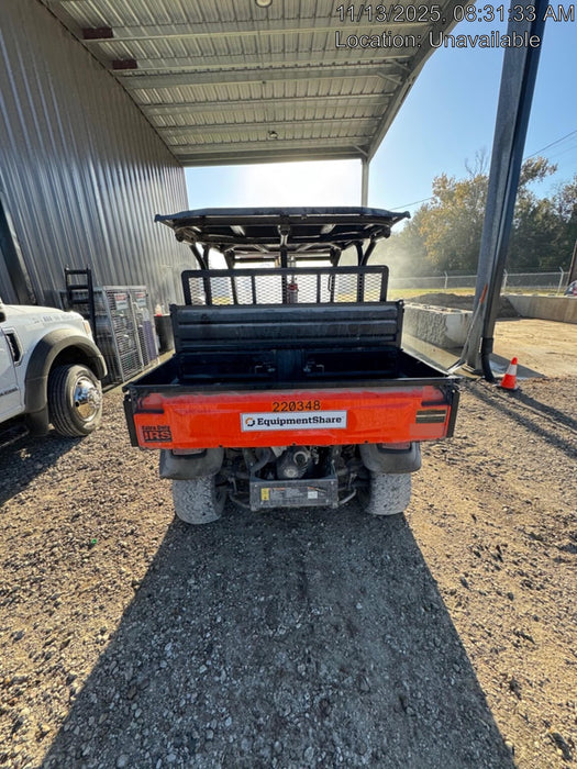 2022 Kubota RTV-X1140W-H Plastic Canopy, Windshield Acrylic Clear, LED Strobe Light, Wire Harness Kit, Back up Alarm