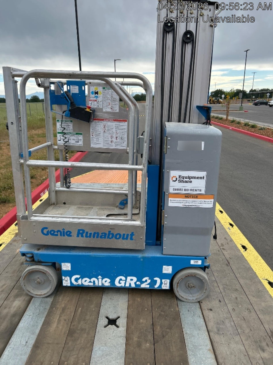 2019 GENIE GR-20