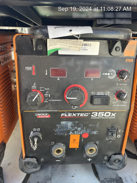 2021 LINCOLN ELECTRIC FLEXTEC 350X