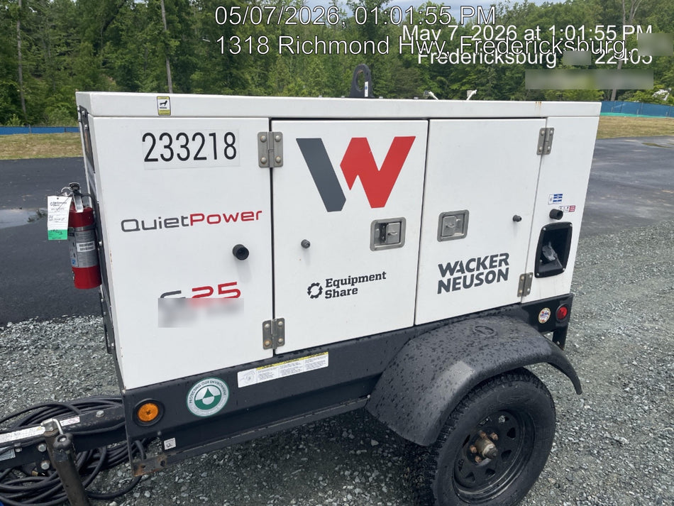 2022 WACKER NEUSON G25