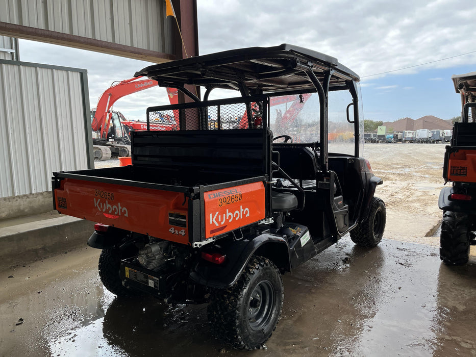 2024 Kubota RTV-X1140W-H 4WD, LED Strobe, Windshield Acrylic Clear, Plastic Canopy, Wire Harness Kit, Backup Alarm