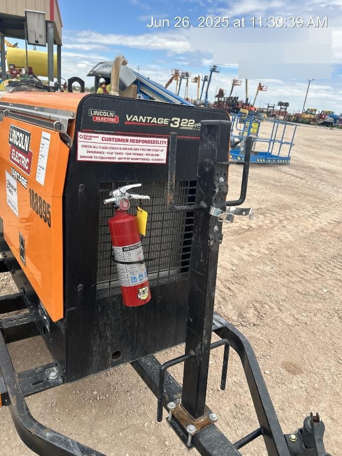 2021 Lincoln Electric Vantage 322 VANTAGE 322 READY-PAK 3