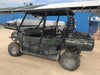 Kawasaki Mule PRO-DXT Standard Options, Backup Alarm, Beacon, Plastic Hard Top, Poly Windshield, Horn Kit