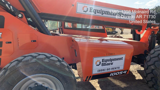 2020 Skytrak 10054 74 Hp, Cab/Heat/Air, FF Tires, Work Lights, Beacon, Aux Hydraulics, Back up Alarm, Lifting Eye, ES Decals