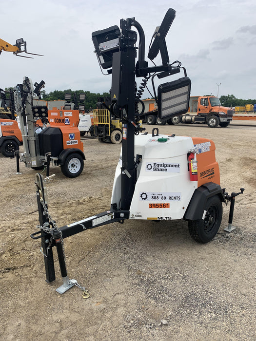 2024 Generac MLT2 Diesel, Flex Switch 120V Input, Powerzone Controller, 
(4) 320W LED Lights, 4kW Generator, 39.9 Gal Fuel Tank, 2" Ball, T3