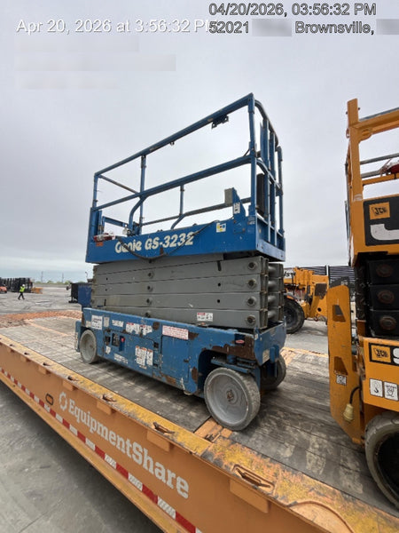 2018 Genie GS-3232 Genie GS3232 Lift w/Folding Rails and Swing Gate
